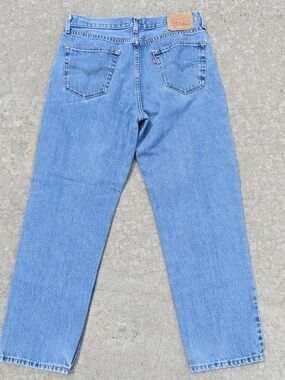 Levi's Men’s 550 Straight Leg Jeans Denim Size 35x32 100% cotton